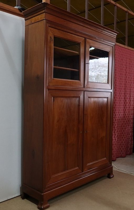 Important Mahogany Four Door Cabinet   2nd Part Of The 19th Century photo for sale