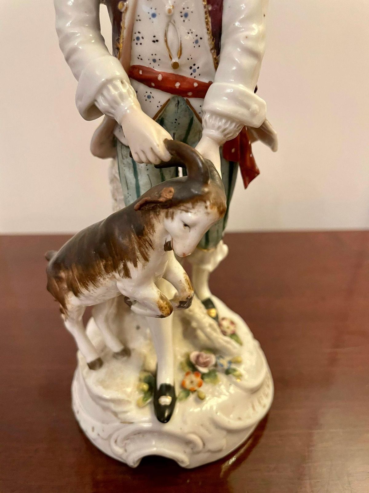 Pair Of Antique Victorian Continental Porcelain Figures photo Home Decor