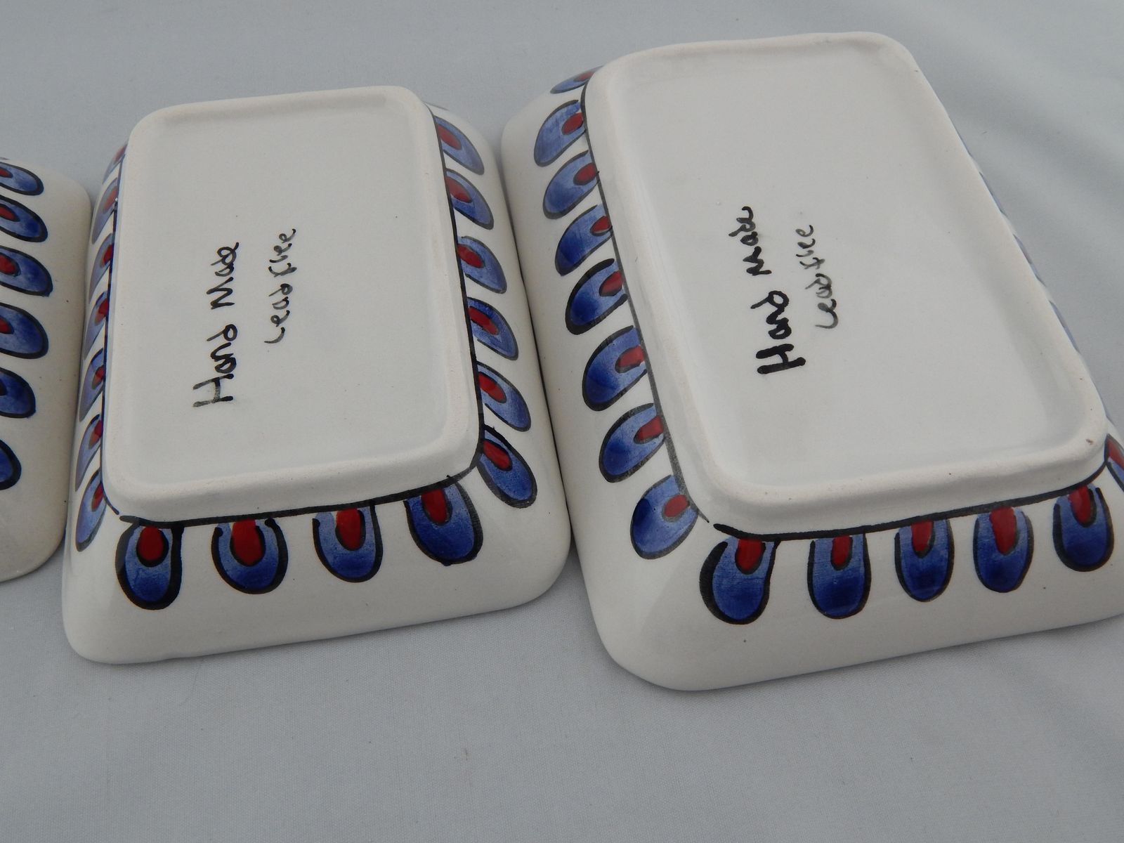 Turkish Ceramic Salad Serving Bowl   Set Of 4 photo 77.0