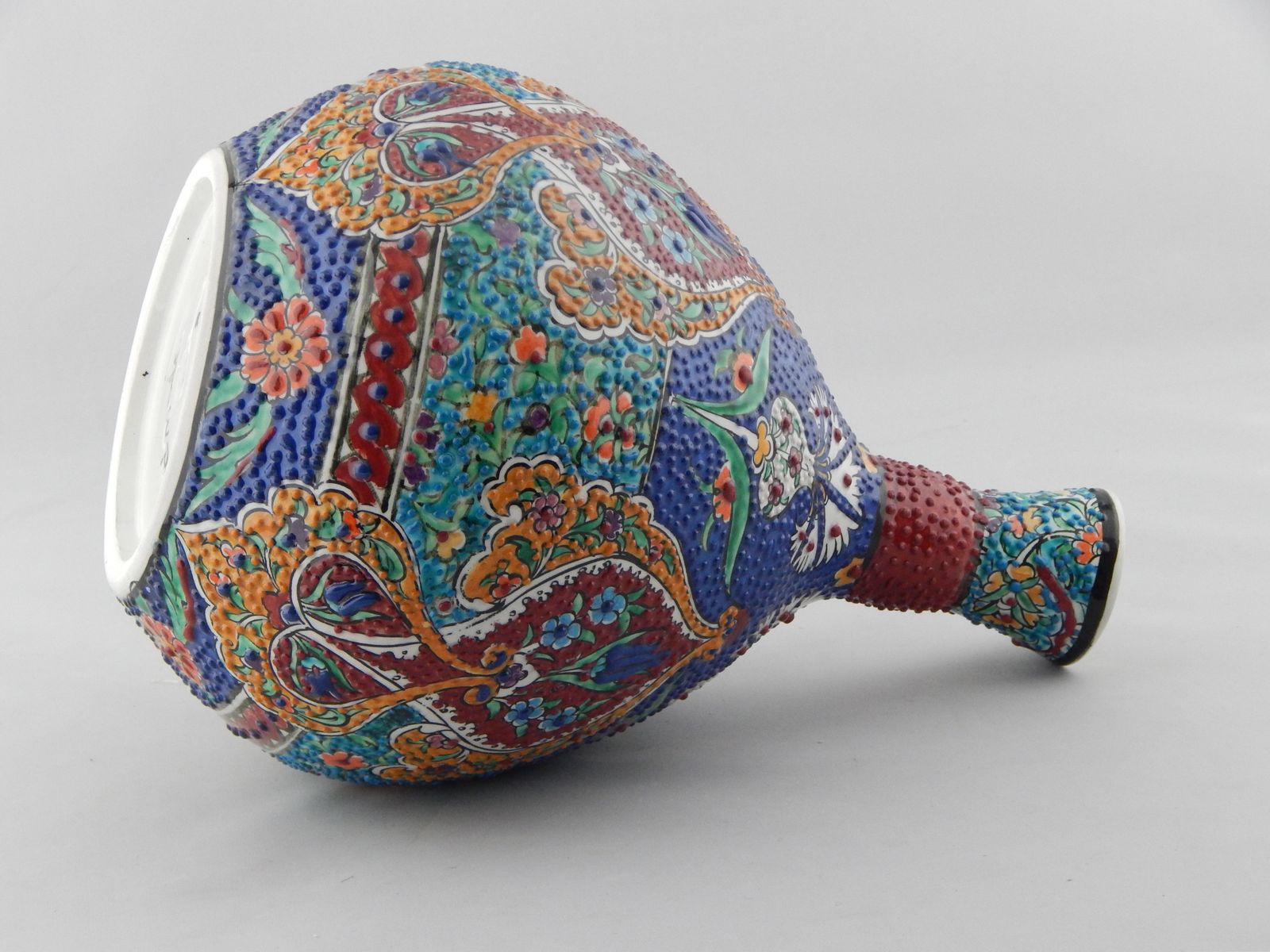 Unusual Turkish Ceramic Vase, 2000s photo 295.0
