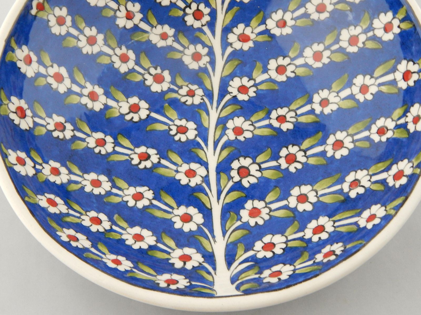 Tree Of Life Design Unusual Turkish Ceramic Bowl photo Home Decor