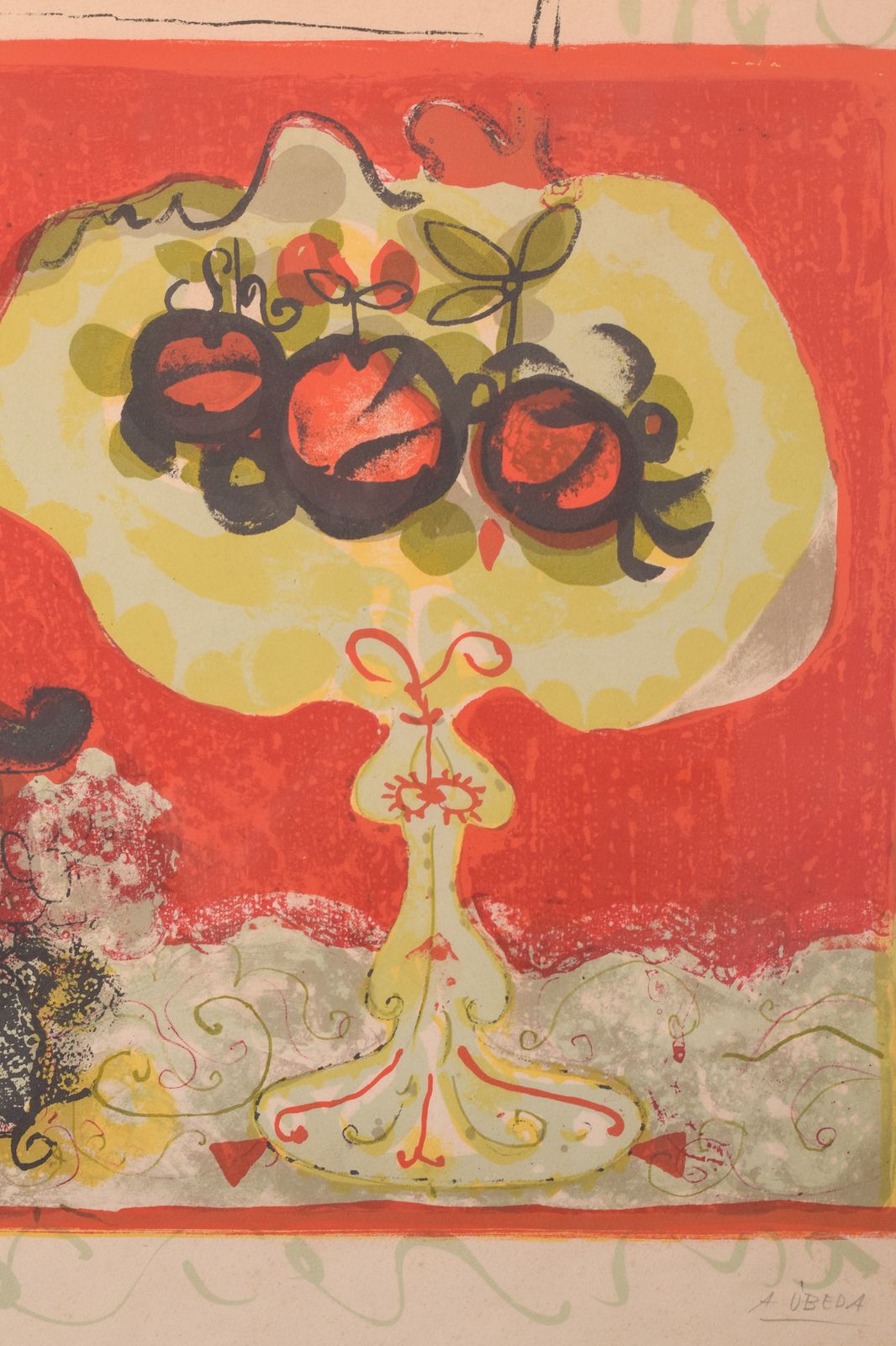 Agustín Ubeda (1925–2007) Lady With Fruit photo buy