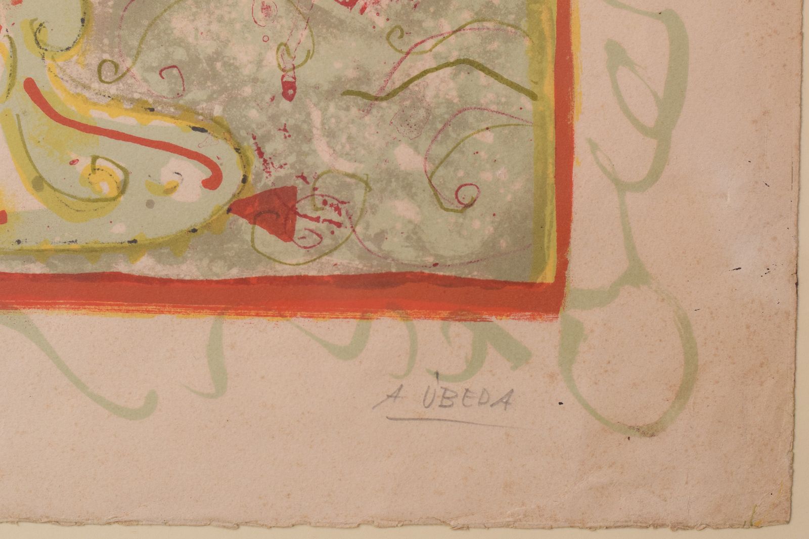 882.0 Agustín Ubeda (1925–2007) Lady With Fruit photo