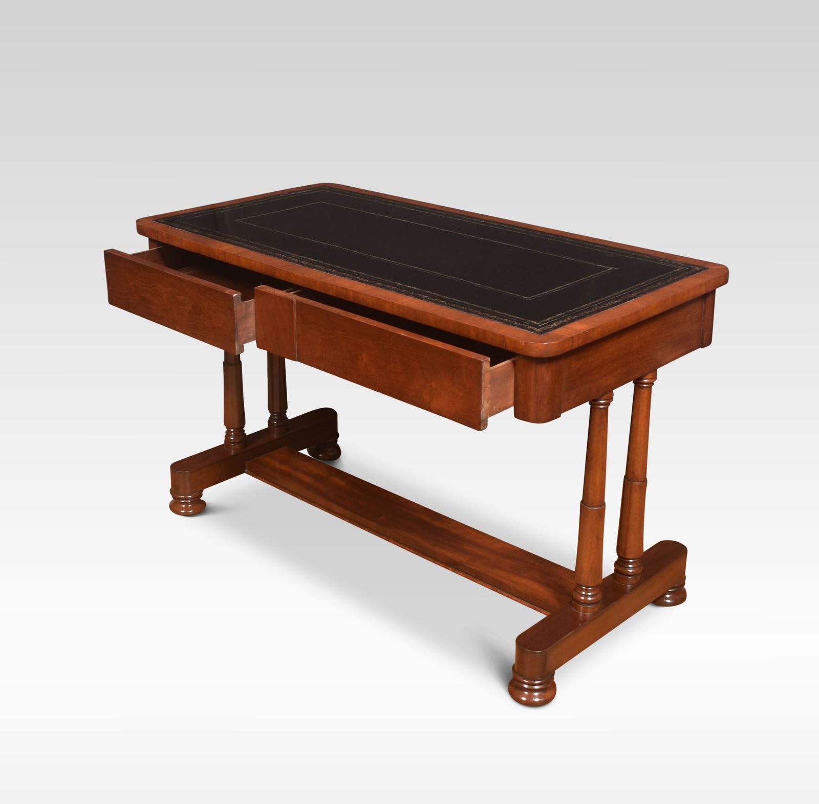 Mahogany Two Drawer Writing Table photo buy