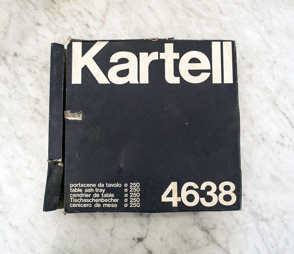 4638 Ashtray By Anna Castelli Ferrieri For Kartell, Italy, 1979 photo vinterior