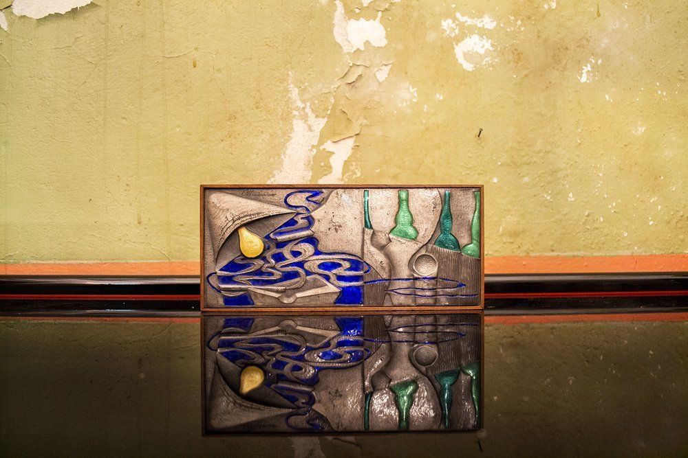 Italian Wooden Box With Silver Decoration From Ottaviani, 1960s