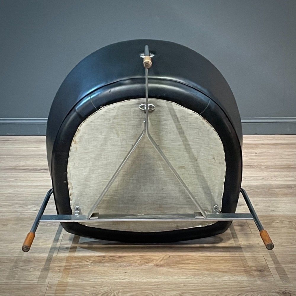 Furniture Rare Sigurd Resell ‘Cirkel’ Lounge Chair For Rashad & Relling, Norway photo
