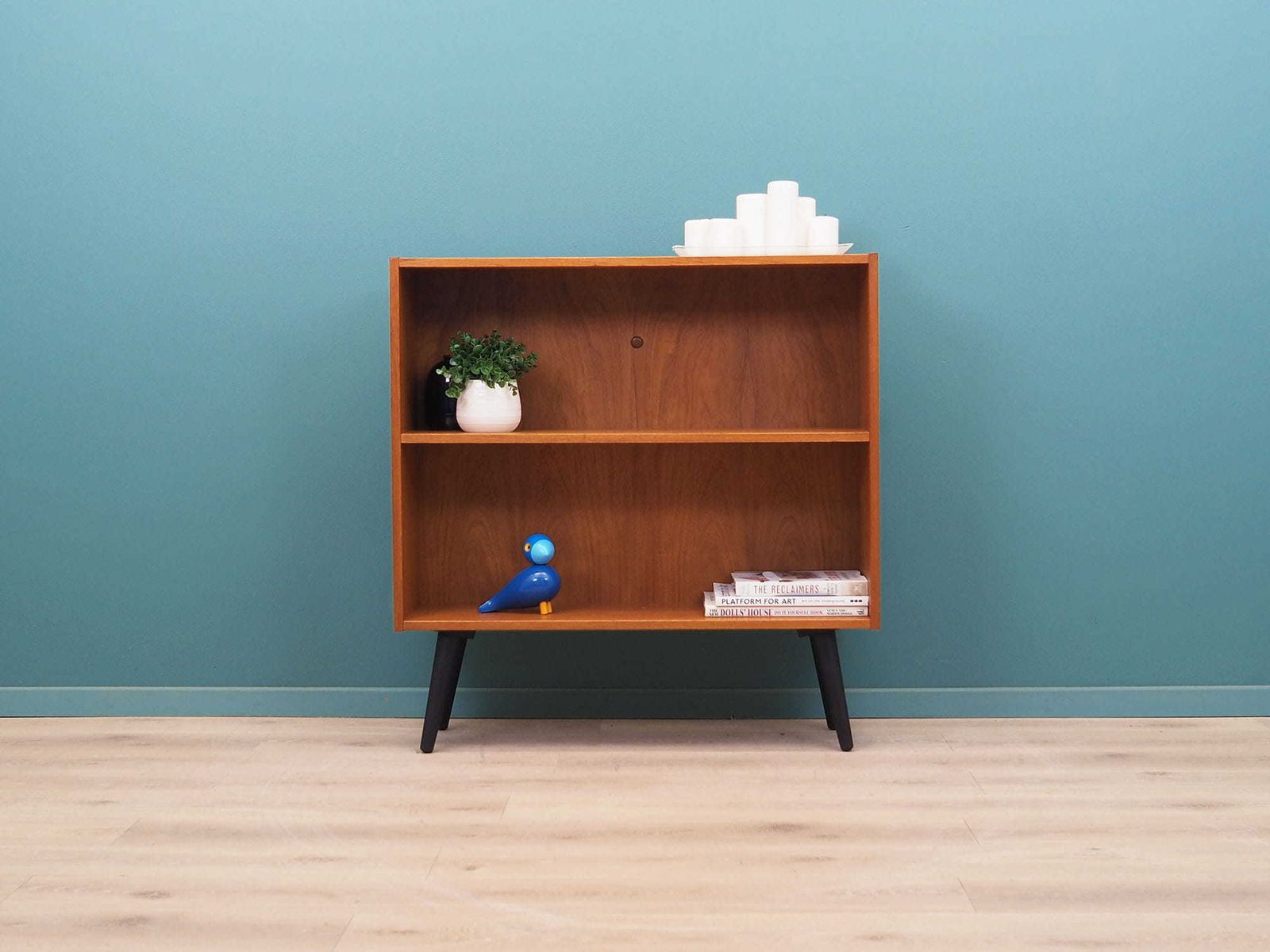 Teak Bookcase, Danish Design, 1970s, Production: Denmark photo furniture