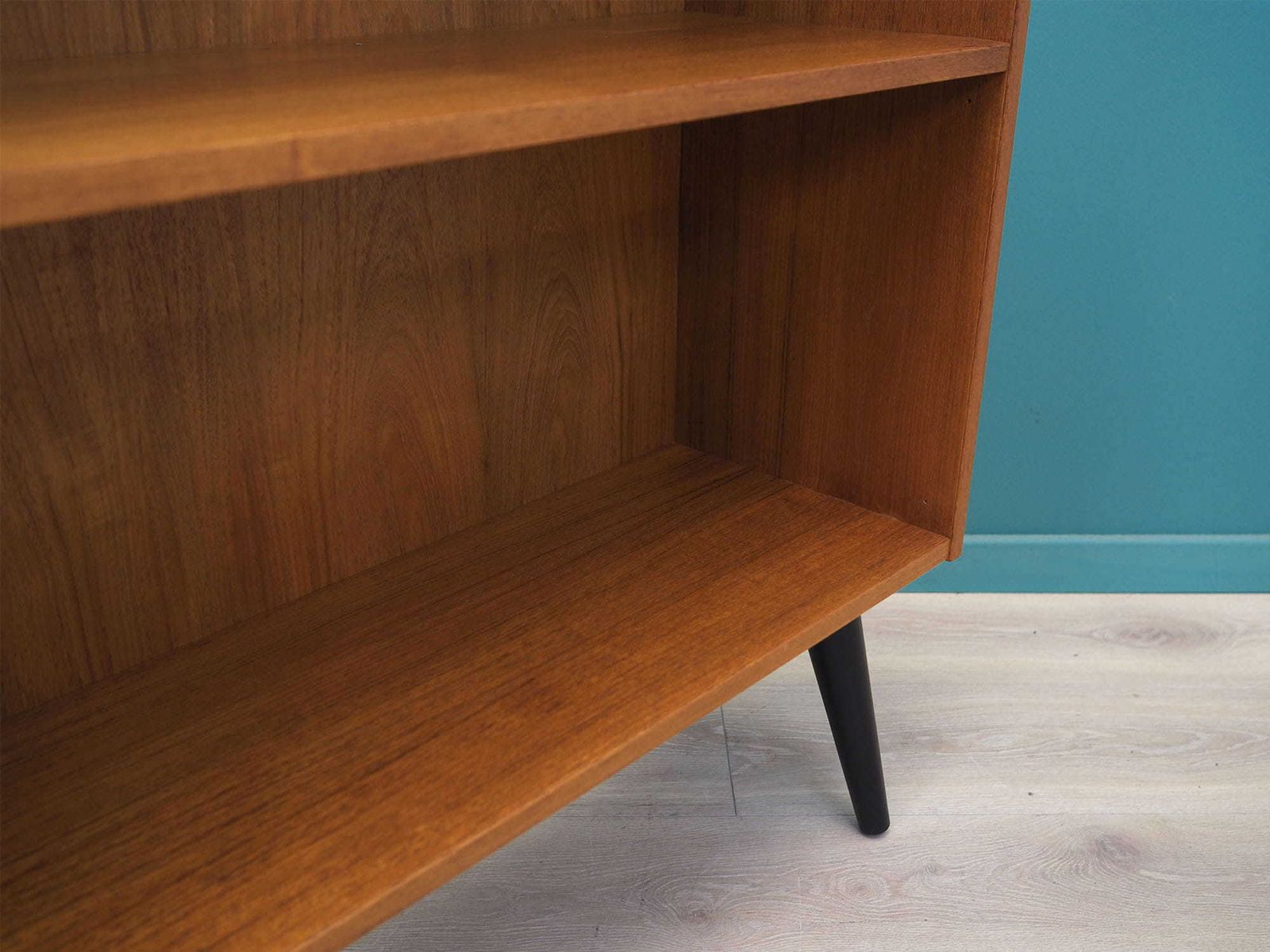 Teak Bookcase, Danish Design, 1970s, Production: Denmark photo buy