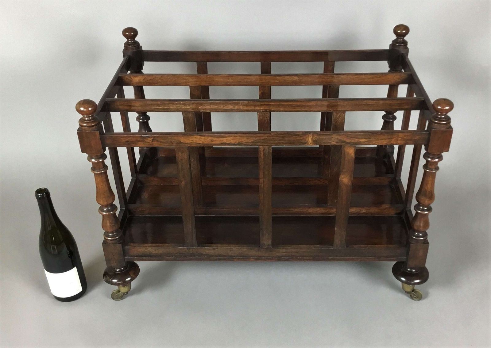 Regency Rosewood Folio Stand / Large Canterbury photo furniture