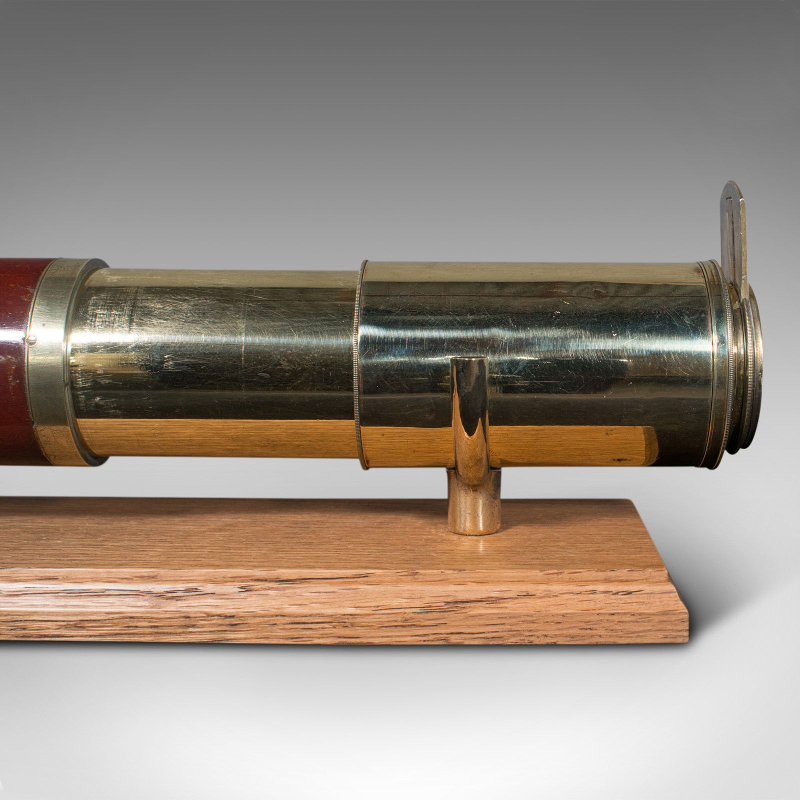 Antique 3 Draw Telescope, English, Terrestrial, Davis Of London, 1860 photo 1475.0