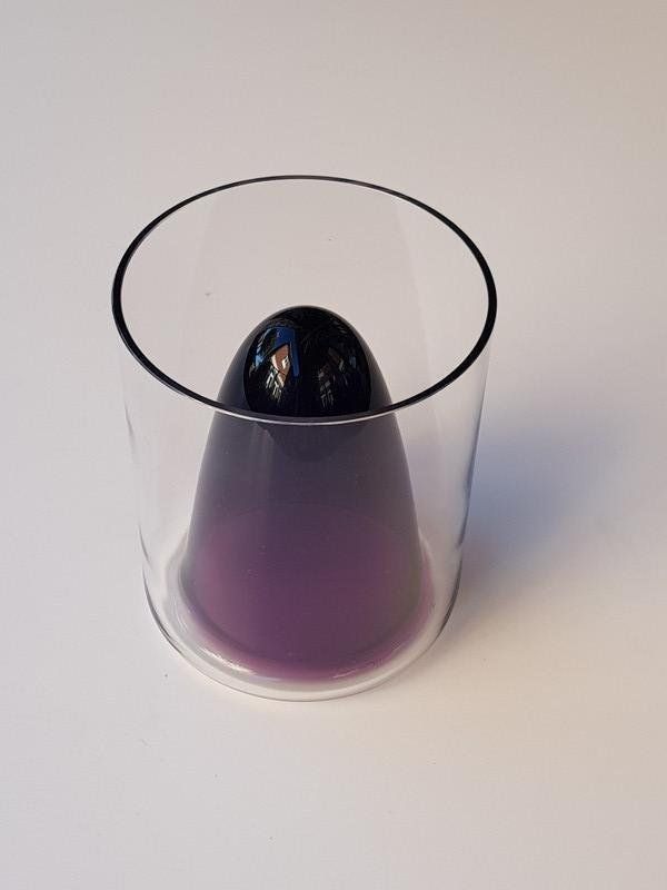 Glass Vase By Tapio Wirkkala For Rosenthal photo for sale