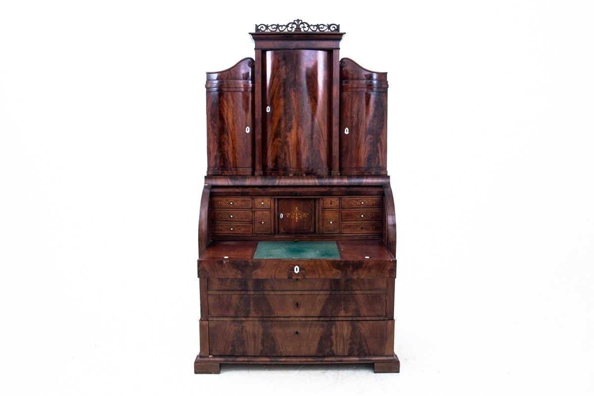 Antique Secretary, Northern Europe, Mid 19th Century.