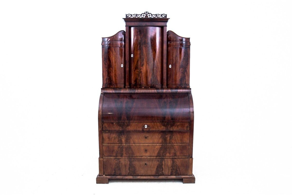 Antique Secretary, Northern Europe, Mid 19th Century. photo for sale