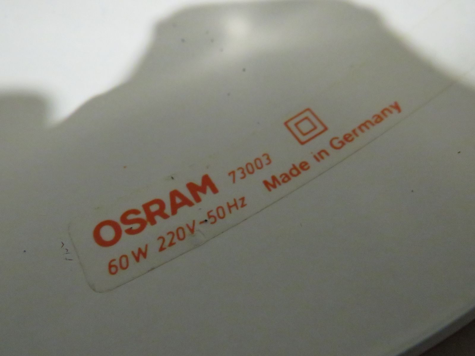 Pendant Space Age, Osram Germany 1960 photo furniture