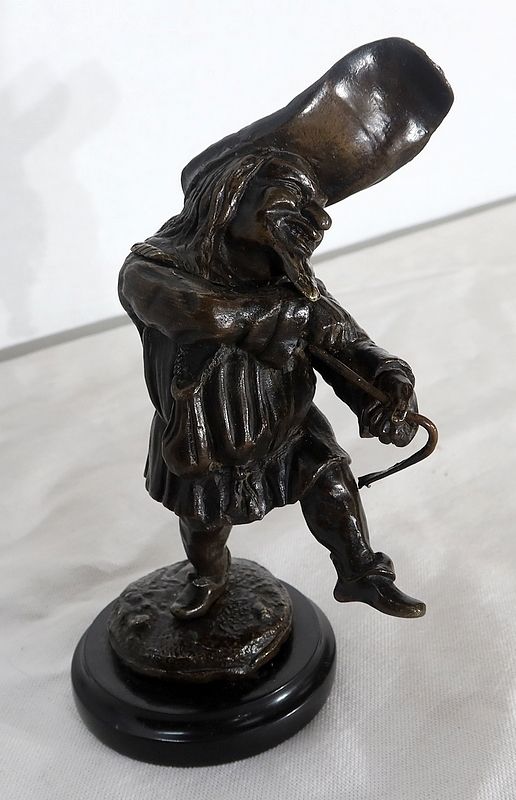 Bronze Inkwell "Le Grotesque"   Xixth photo buy