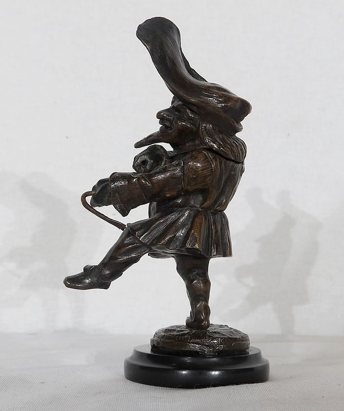 Home Decor Bronze Inkwell "Le Grotesque"   Xixth photo