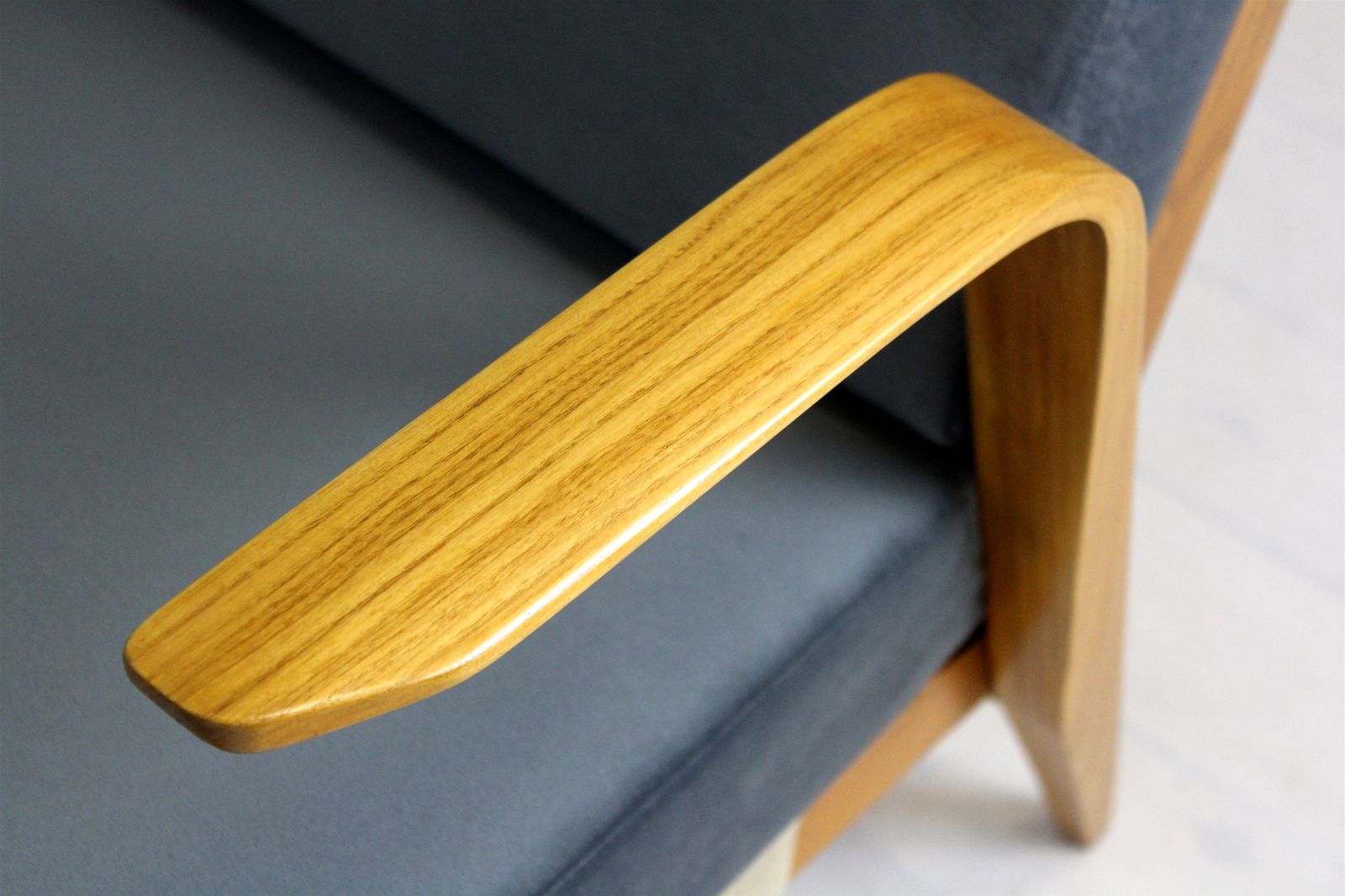 Mid Century Bentwood Armchairs From Drevozpracujici Druzstvo, 1962, Set Of 2 photo vintage