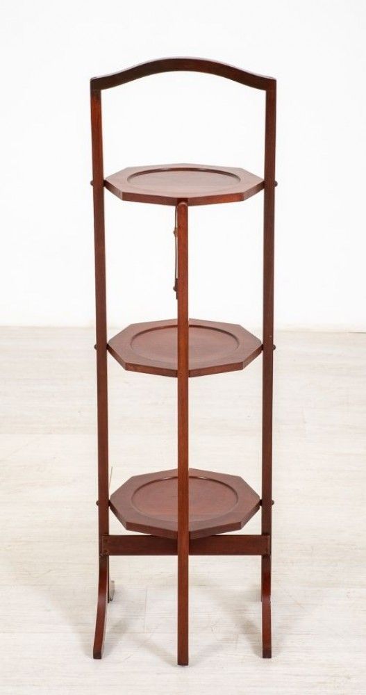 Antique Cake Stand   Victorian Afternoon Tiered Tea Table photo for sale