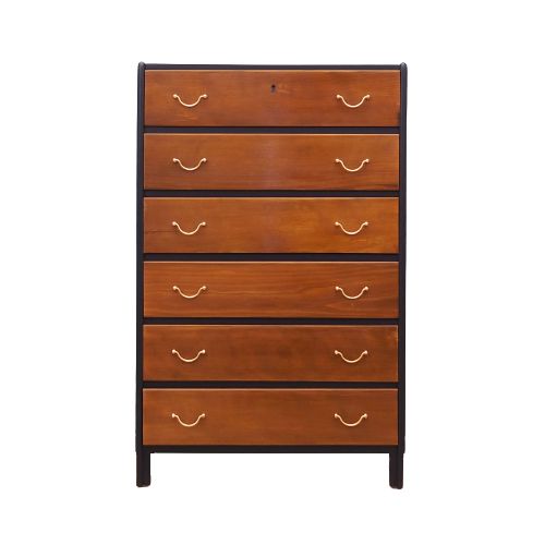 Walnut Chest Of Drawers, Danish Design, 60s, Made In Denmark