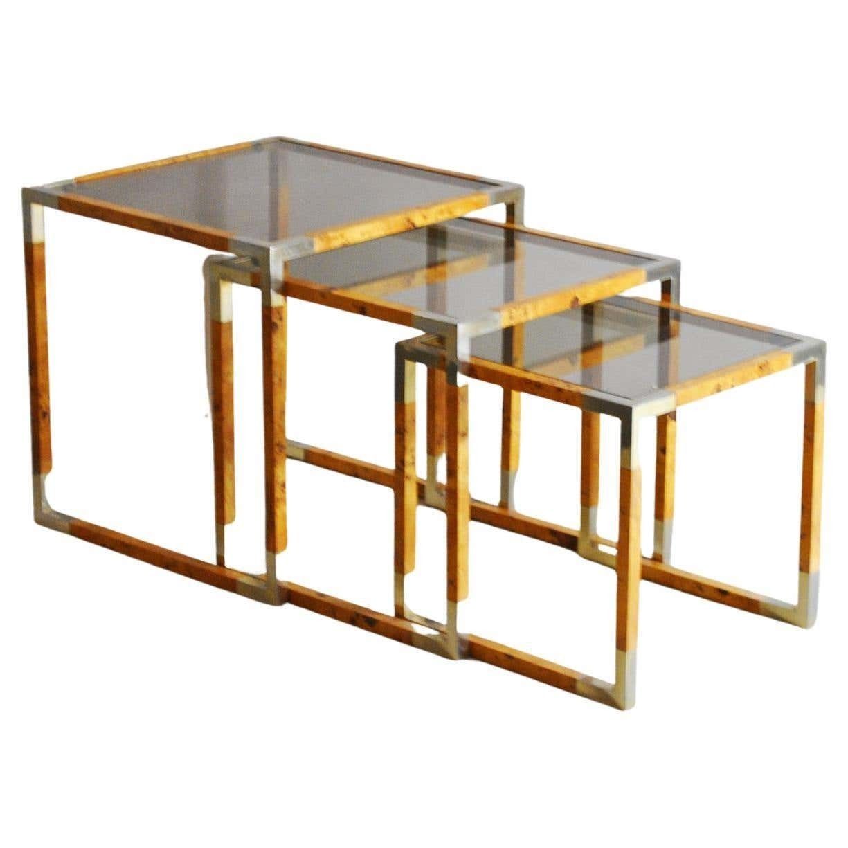 Tommaso Barbi In The Manner Set Of Coffee Table