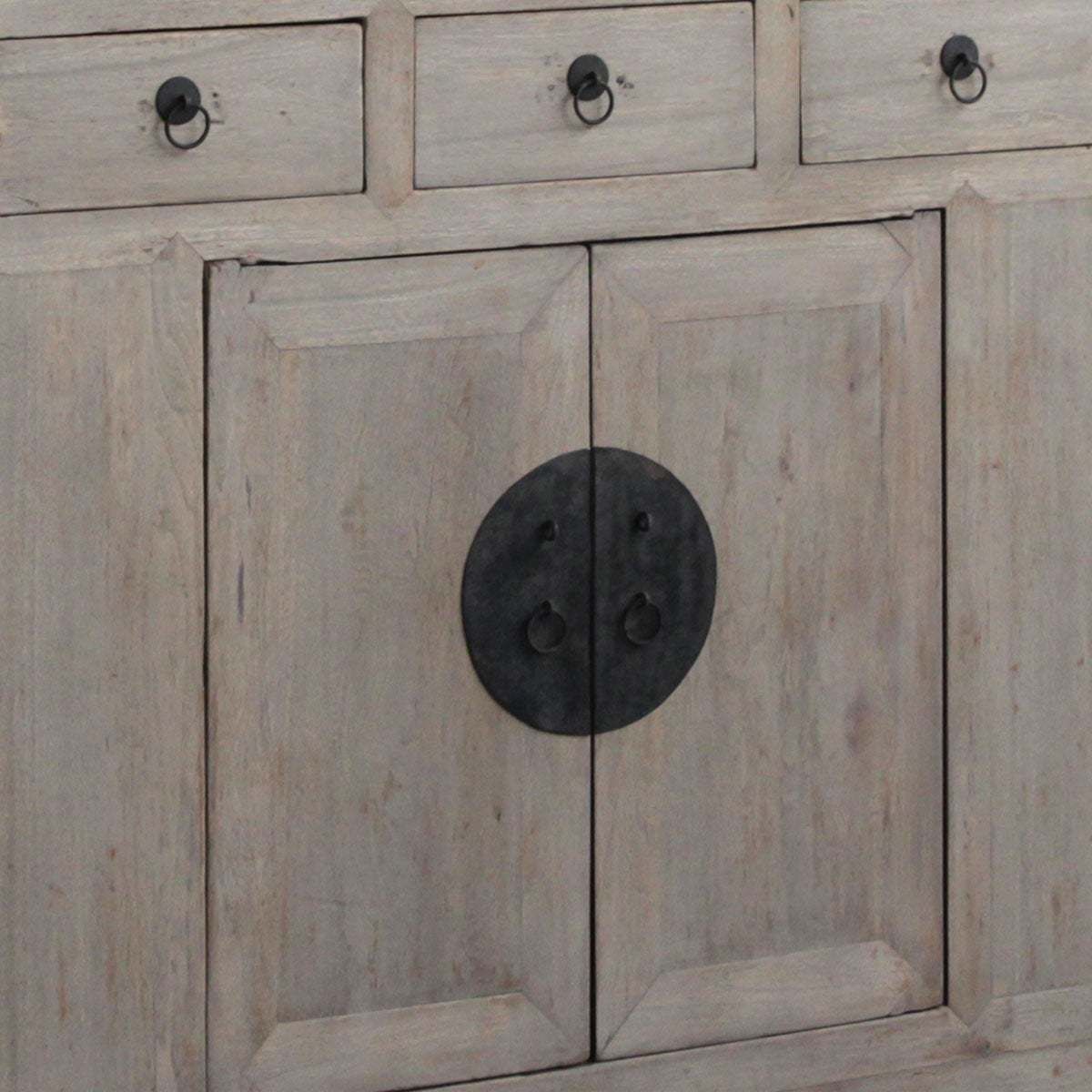 Lattice Door Storage Cabinet photo Furniture