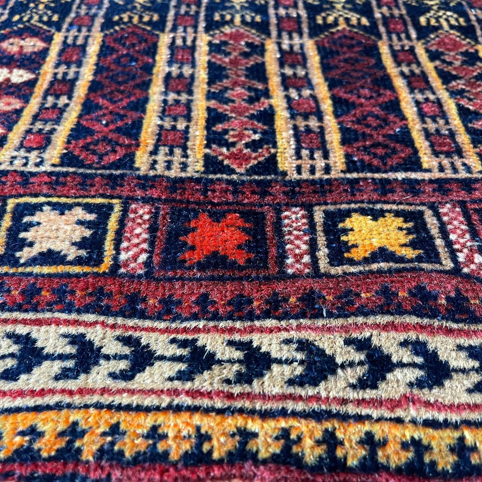 Afghan Belouch Rug ,Feiner Handgeknüpfter Orientteppich Afghan Belutsch Teppich photo Textiles