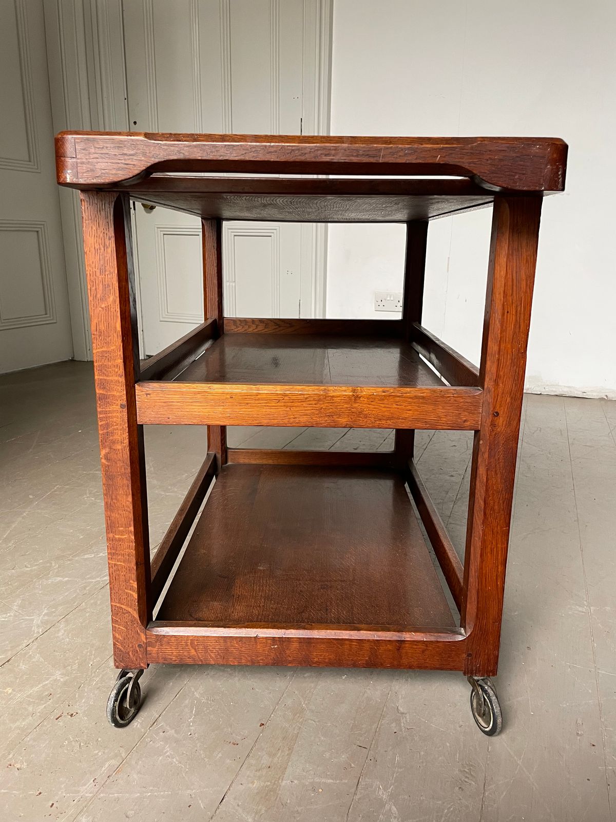 Stanley Webb Davies Oak Bar Cart photo 1850.0