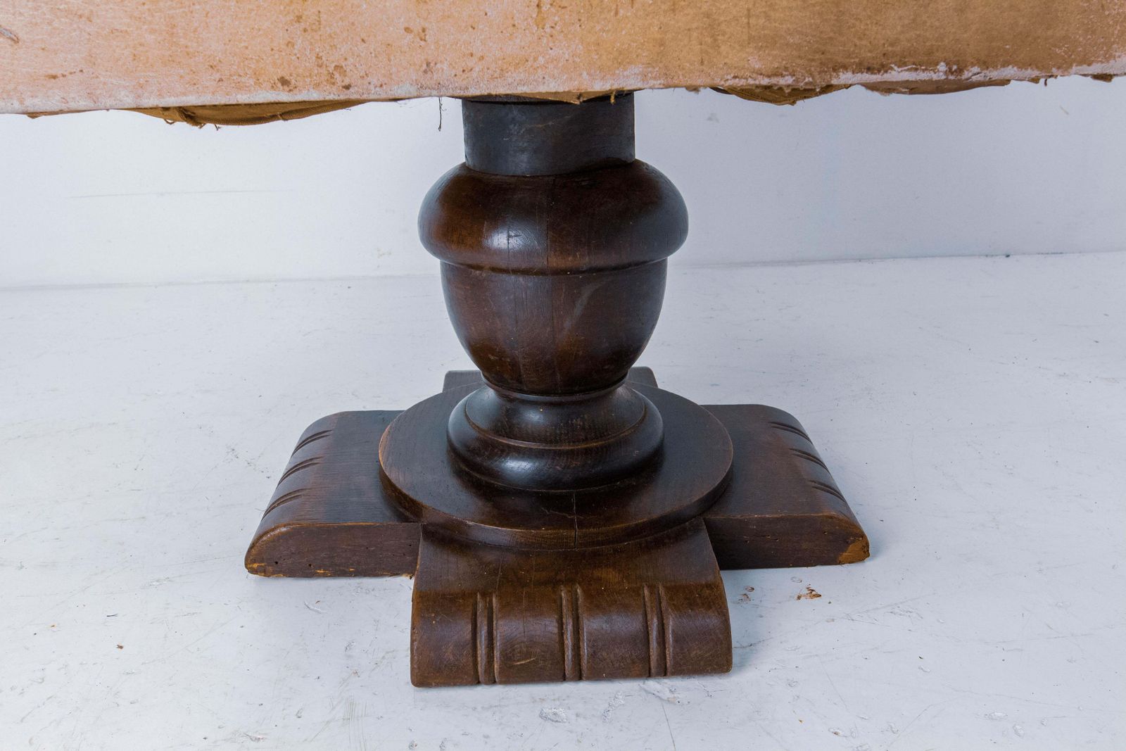 photo vinterior Spanish Mid Century Swivel Armchair Desk Chair Circa 1940