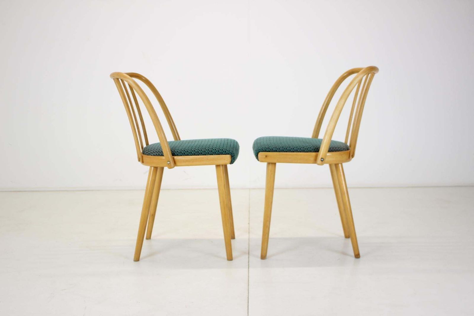 1960s Antonin Suman Set Of Four Dining Chairs, Czechoslovakia photo buy