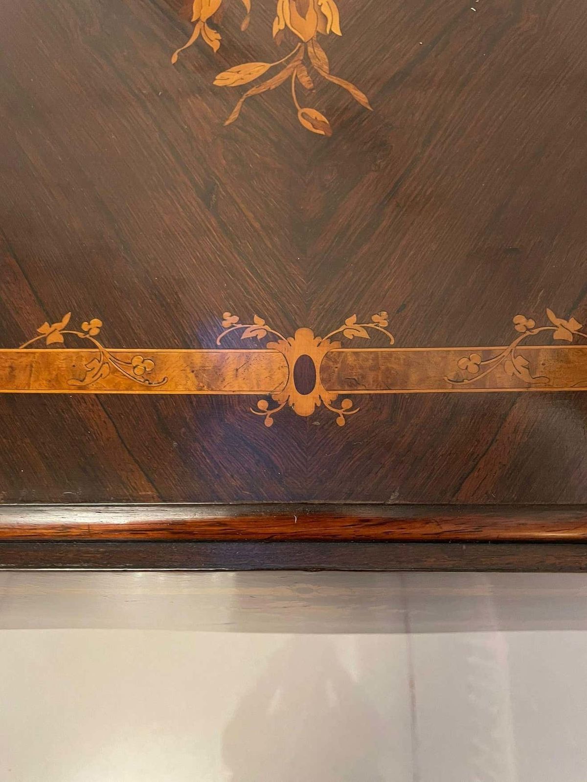 Antique Louis XV Quality French Rosewood Marquetry Inlaid Centre Table photo 2850.0