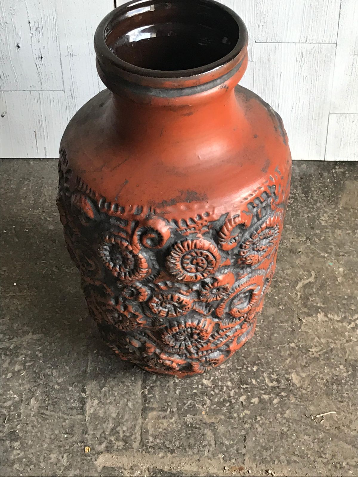 W German Large Art Pottery Vase By Carstens Tonnieshof photo Home Decor