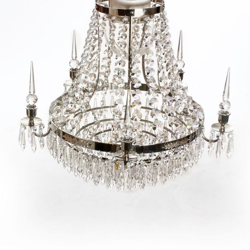 Large Nickel Bathroom Chandelier Ip44 photo furniture