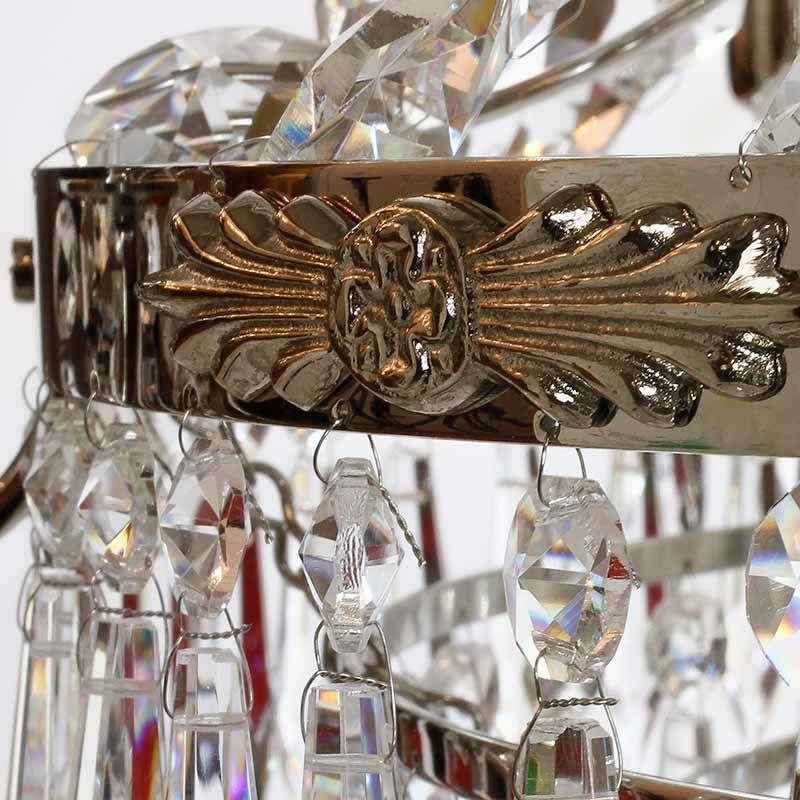 Large Nickel Bathroom Chandelier Ip44 photo 2000.0