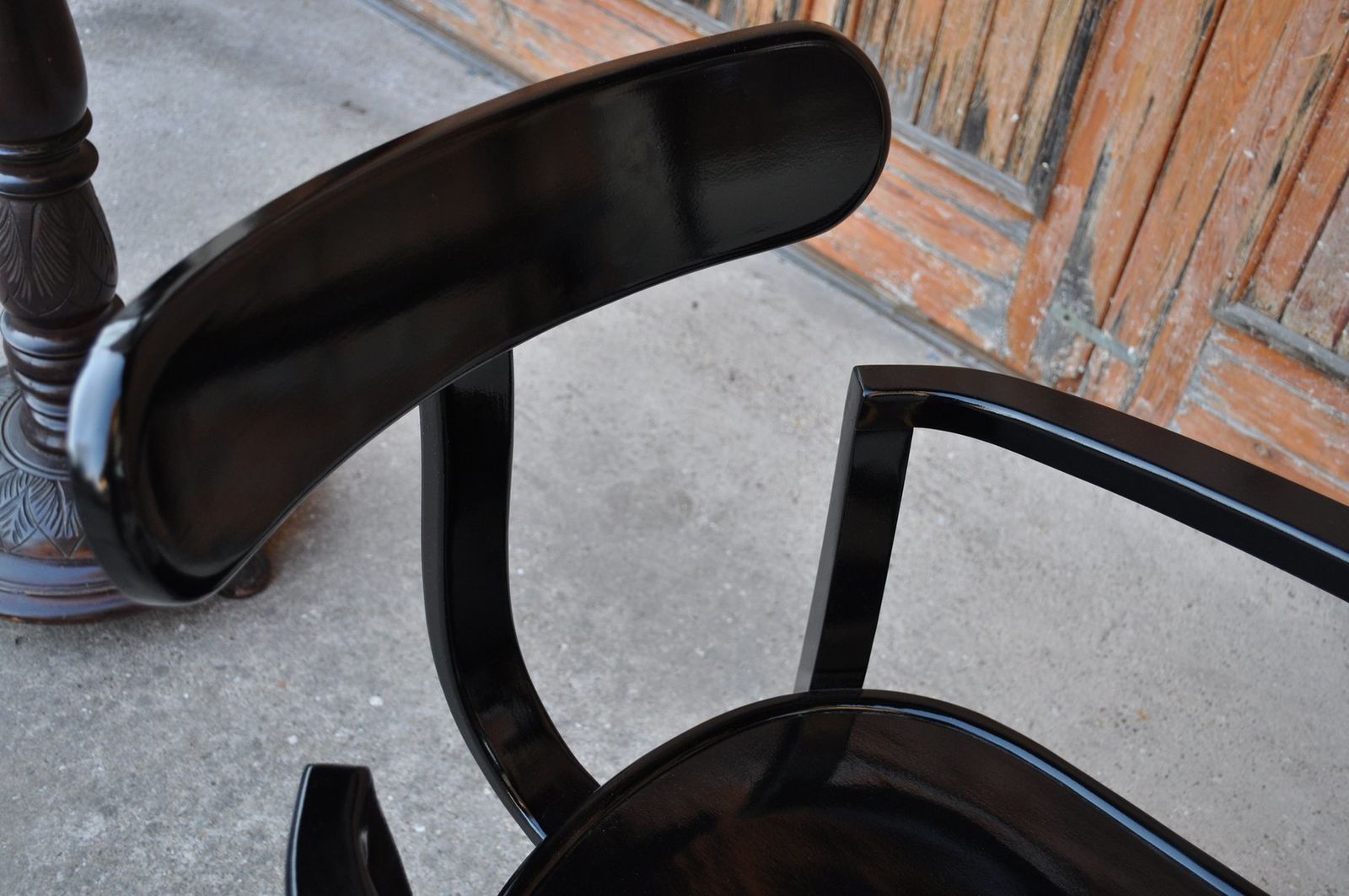photo for sale Art Deco Chairs By Lajos Kozma For Woodworking Rt, 1920s, Set Of 2