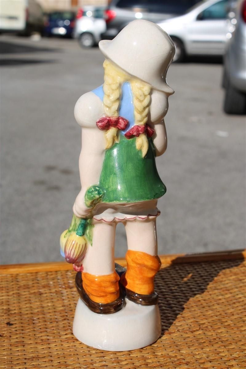 photo furniture Saca Country Girl Sculpture By Leopold Anzengruber Austria, 1940s