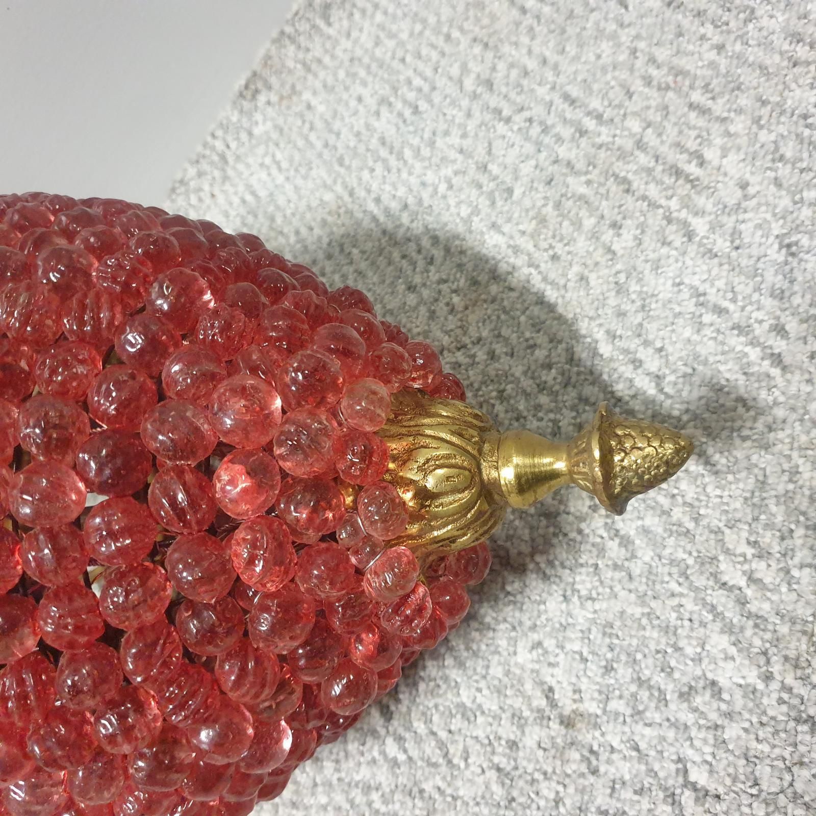 Fabulous Gilt Brass Lantern Chandalier photo vinterior
