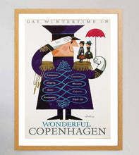 Wonderful Copenhagen Original Vintage Poster photo Art