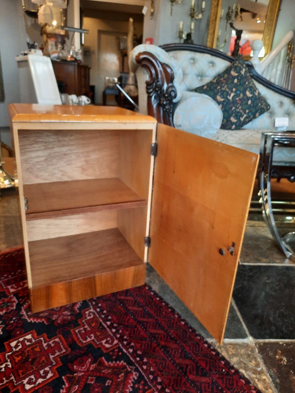 Pair Of Art Deco Bedside Cabinets photo for sale