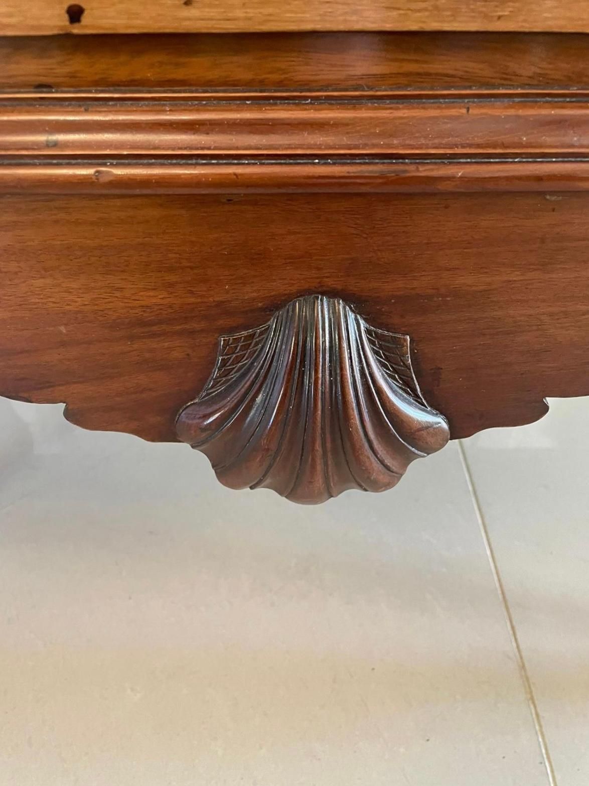 Antique George III Quality Mahogany Chest On Stand photo Furniture
