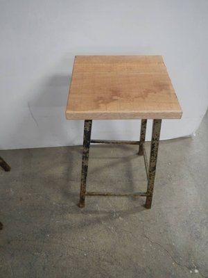 photo furniture Iron Stools, 1950s, Vintage