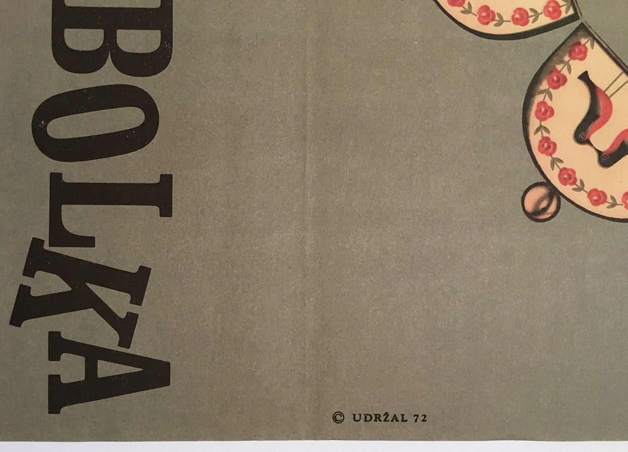 Movie Poster, Homolka And Pocketbook, Milan Udržal, 1972 photo Art