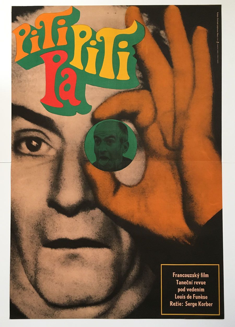 Movie Poster, The Band / Louis De Funès, Karel Vaca, 1972