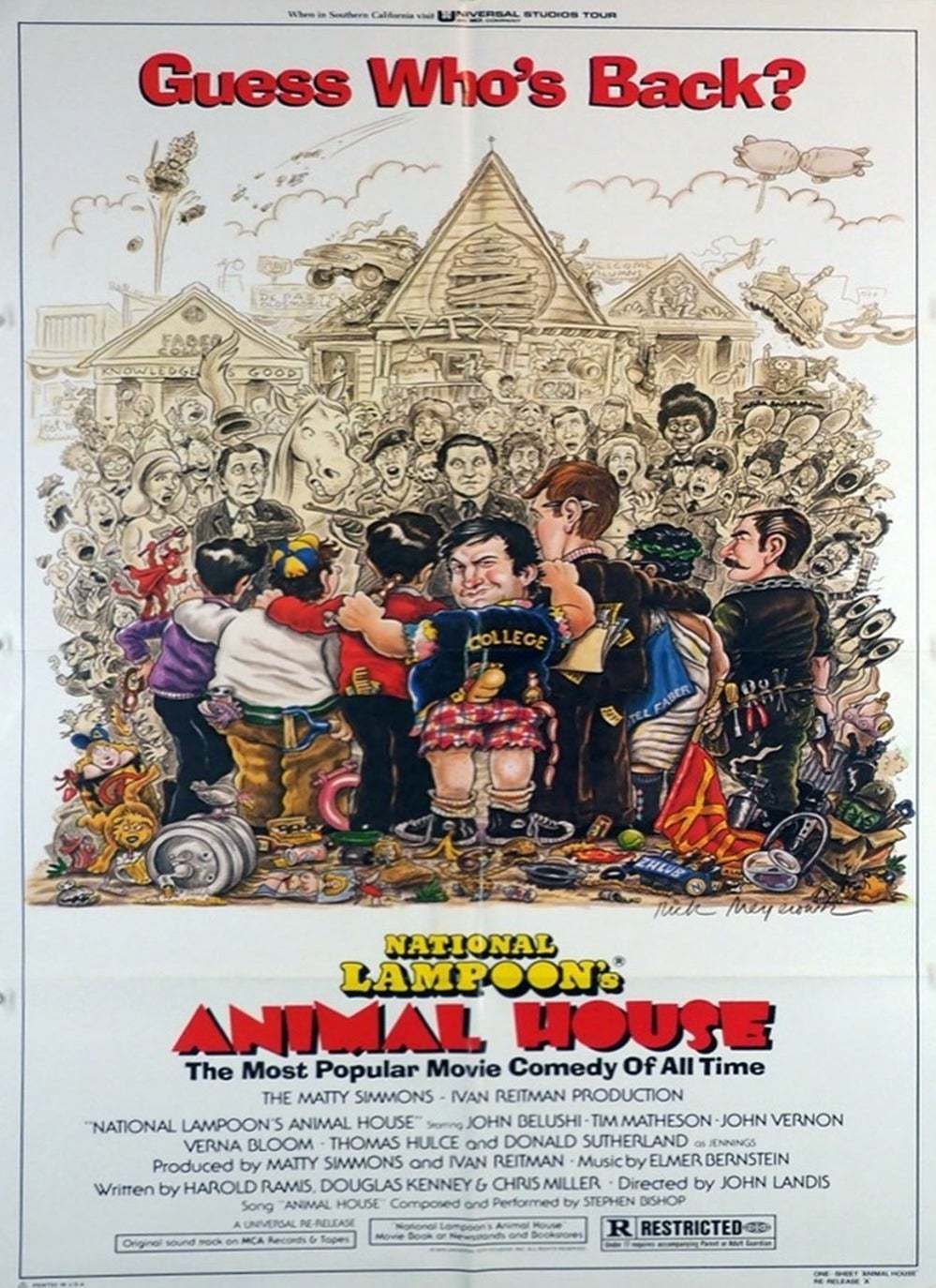 Animal House Original Vintage Poster
