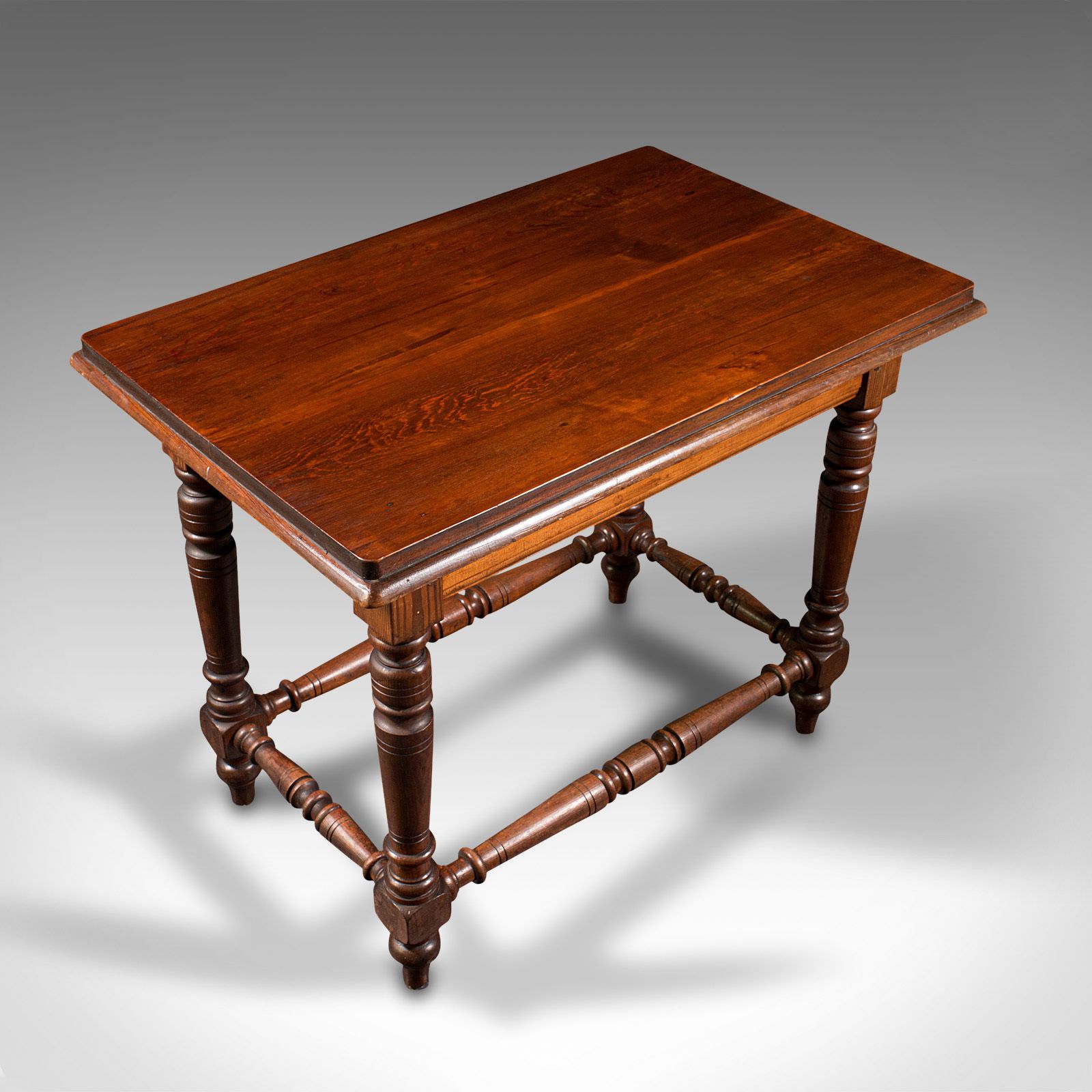 1495.0 Antique Table, English, Pine, Ecclesiastical, Side, C.1880 photo