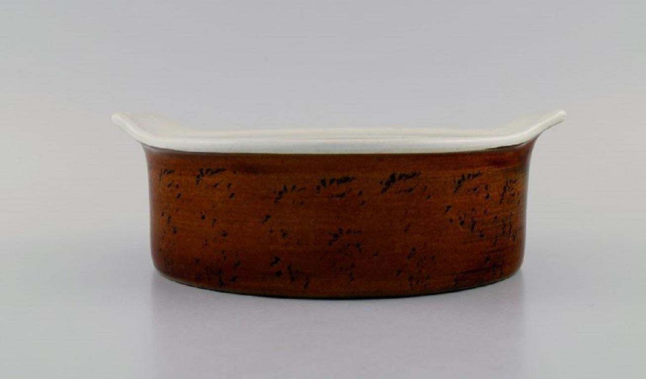 Stig Lindberg For Gustavsberg, Four Coq Bowls / Dishes In Glazed Stoneware photo Home Decor
