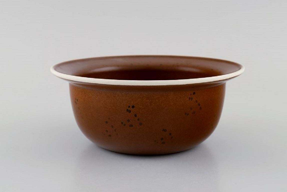 Stig Lindberg For Gustavsberg, Four Coq Bowls / Dishes In Glazed Stoneware photo 303.0