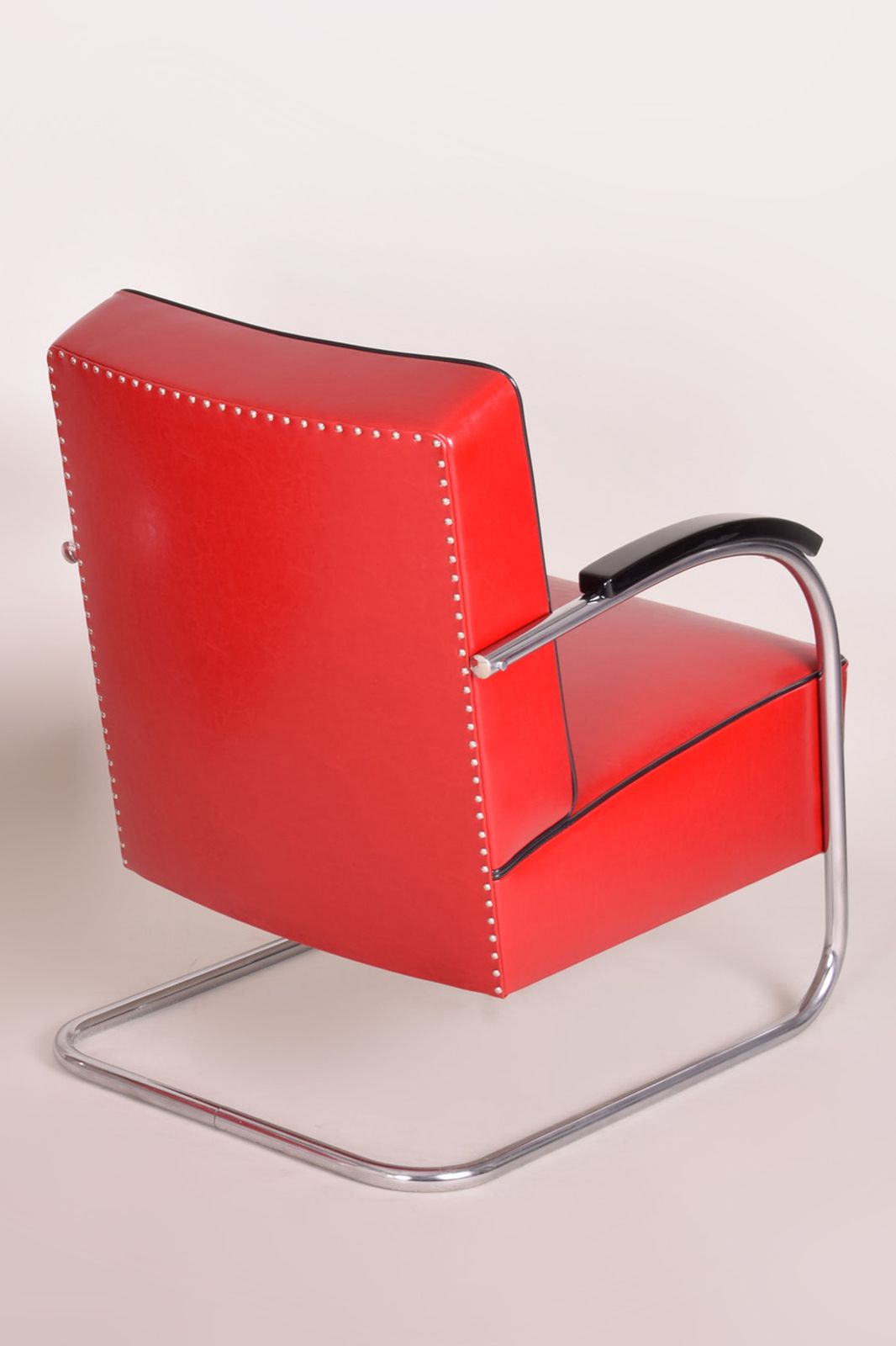 photo furniture Red Mucke Melder Armchair Set  1930s Czechia