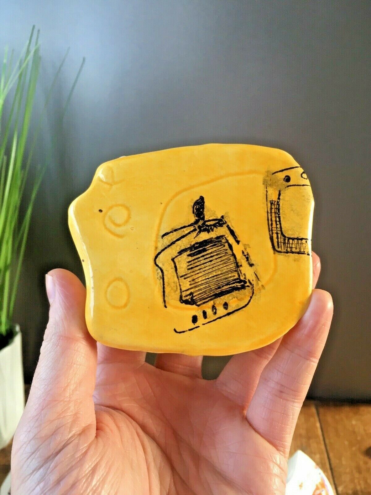 Home Decor 3 Unusual Mid Century Modern Pottery Vases Unknown Maker 60's 70s Italian Conran photo