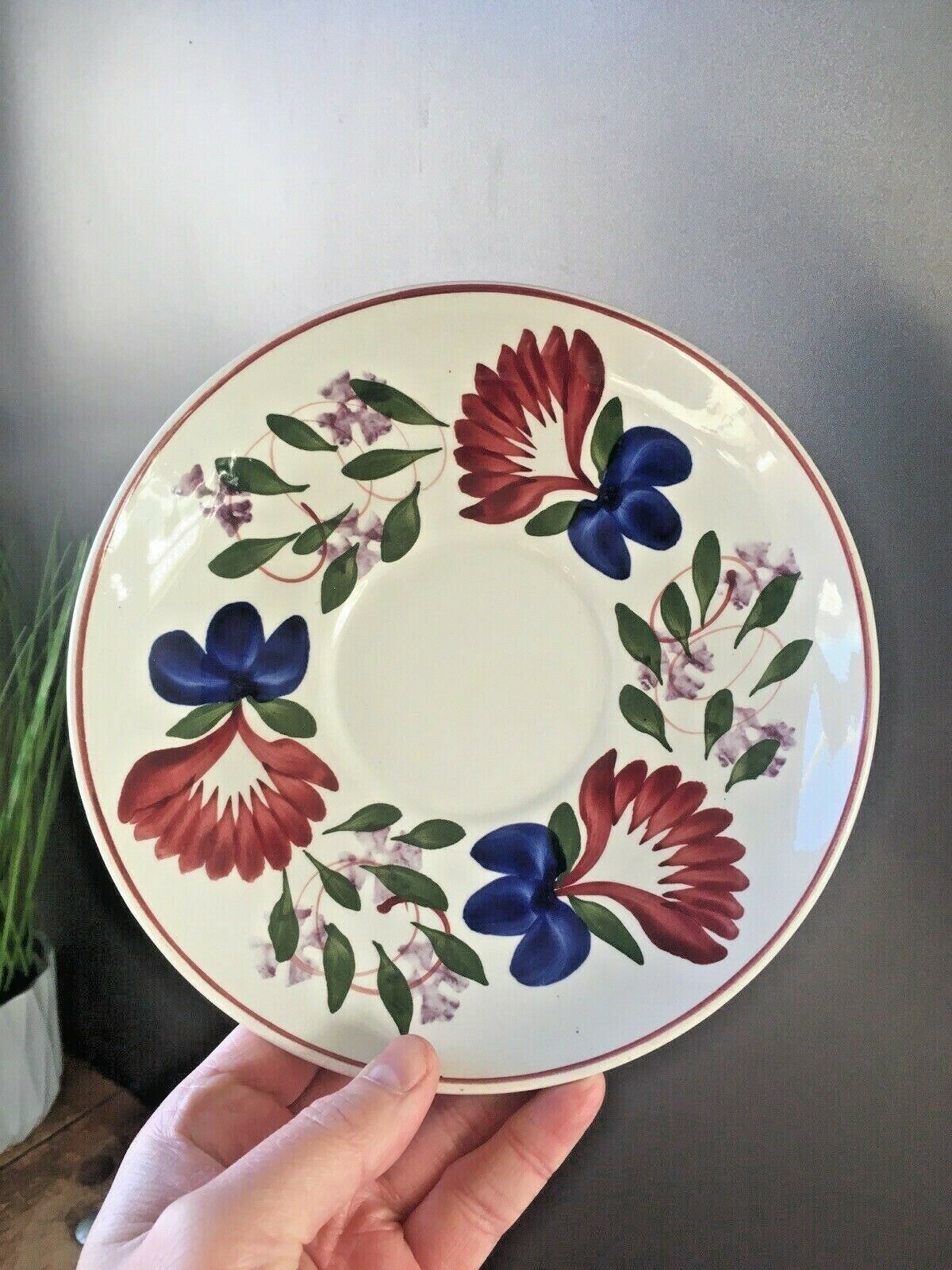 photo buy Large Oversize Tg Green Oakville Cabinet Breakfast Cup & Sauer Gaudy Welsh Style